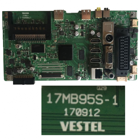 Placa Main 17MB95S-1 170912 SHARP VES315UNVL-01 SWAP
