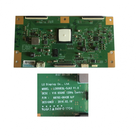 Placa T-Con KD-65XD7505 6870C-0642B SWAP