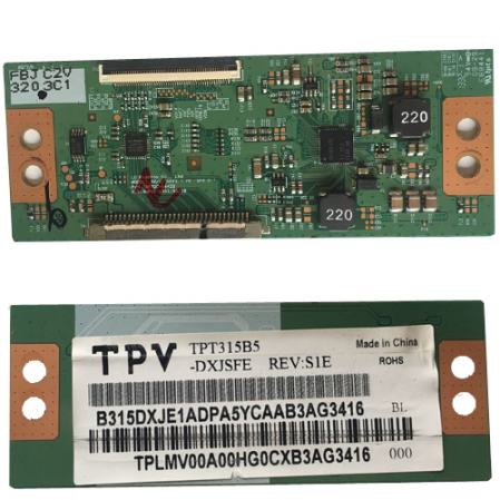 Placa Tcon  Philips TPV TPT315B5 DXJSFE E88441 SWAP