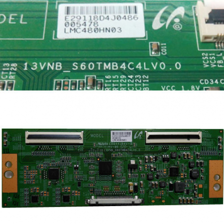 Placa Tcon 13VNB_S60TMB4C4LV0.0 GRUNDIG 48 VLE 4421 BF