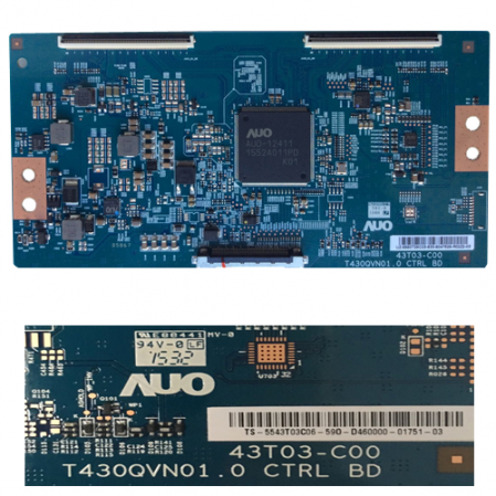 Placa Tcon 43T03-C00 T430QVN01.0  Samsung UE43JU6060K