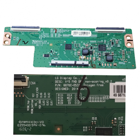 Placa Tcon PANASONIC TX-49DS500ES  6870C-0532B SWAP