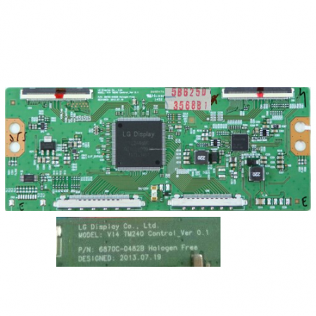 Placa TCon 6870C-0482B PANASONIC TX42ASM651 SWAP