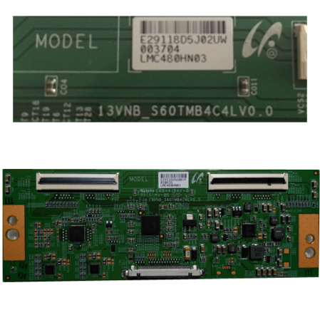Placa Tcon GRUNDIG 48 VLE 6520 BH 13VNB_S60TMB4C4LV0.0