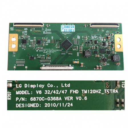 Placa T-Con LG 42LV375S 6870C-0368A SWAP