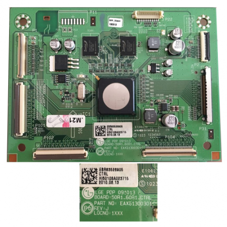 Placa T-Con LG 50PK950 EAX61300301 REV:J EBR63526905 SWAP