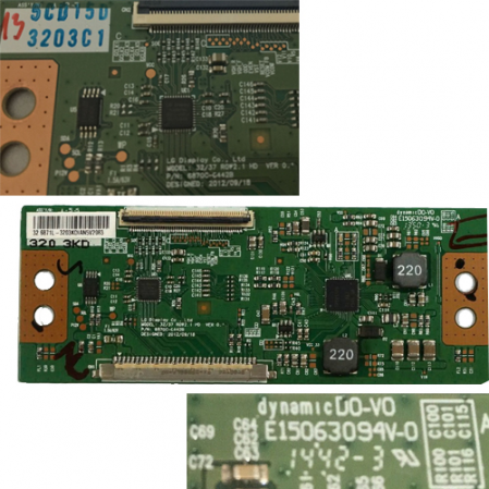 Placa Tcon PANASONIC 6870C-C442B 32-37 ROW2.1 HD SWAP