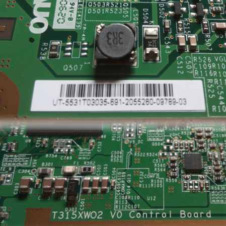 Placa TCon Pantalla T315XW02  V0