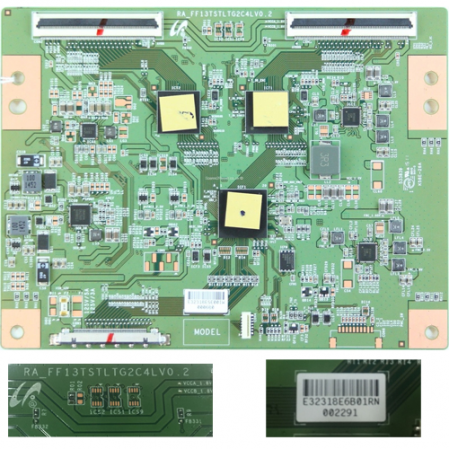 Placa TCon Sony RA_FF13TSTLTG2C4LV0.2 KDL-75W855C SWAP