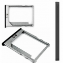 Porta Sim Negro Bq Aquaris M4.5, M5, A4.5...