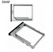 Porta Sim Negro Bq Aquaris M4.5, M5, A4.5... SWAP