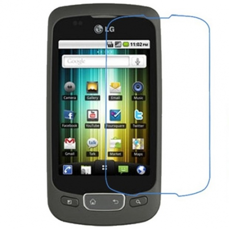 Protector lcd polycarbono LG Optimus One P500 BLUSTAR