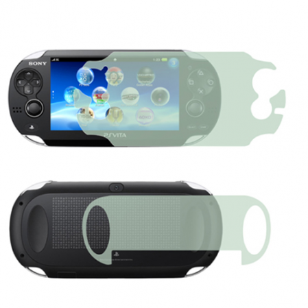 Protector Pantalla Anti-Deslumbrante Frontal + Trasero PS VITA