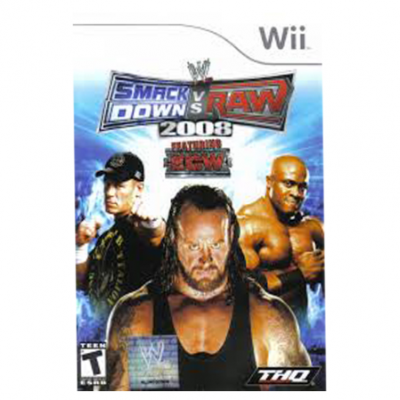 Smack Down Vs Raw 2008 WII