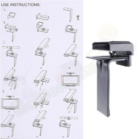 Soporte Clip TV Cámara Eye para Kinect XBOX 360