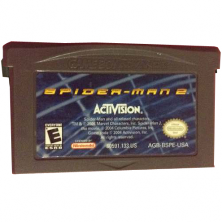 Spider-Man 2 Game Boy Advance Sin Carcasa