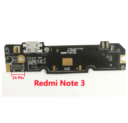 Sub-Pcb c. carga, microfono... Xiaomi Redmi Note 3 24 pines Sub-Pcb c. carga, microfono... Xiaomi Redmi Note 3 24 pines