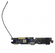 Subplaca Conector Jack + Conector Carga + Vibrador + Auricular +