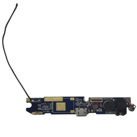 Subplaca Conector Jack + Conector Carga + Vibrador + Auricular +