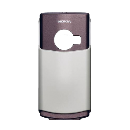 Tapa bateria + antena Nokia N70 crema deep plum(swap)