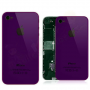 Tapa Bateria iPhone 4G Morado Espejo