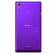Tapa Bateria Sony Xperia T3 D5102 Purple sin NFC