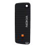 Tapa bateriaNokia 5220 Negra Logo orange (swap)