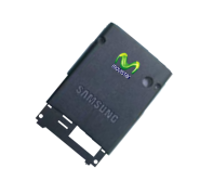 Tapa trasera placa samsung c170 negra movistar