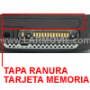 Tapa Ranura Tarjeta Memoria Nokia N73 Plum/Cereza