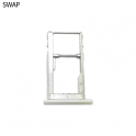 Tarjetero Doble Sim Blanco Meizu M1 Note M463U SWAP