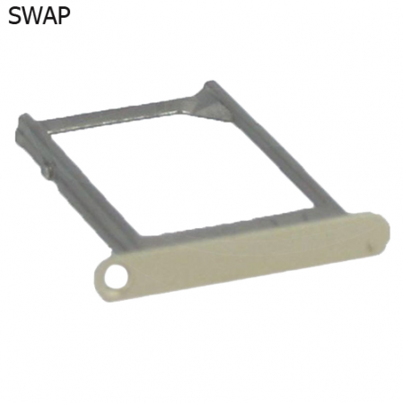Tarjetero Sim dorado Samsung Galaxy A3, A5, A7... SWAP