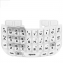 Teclado Blackberry 8520 Exterior Blanco
