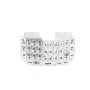 Teclado Blackberry 9300 Blanco