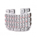 Teclado Blackberry Curve 9320 Blanco
