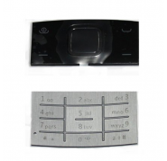 Teclado completo NOKIA X3 negro-plata