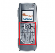 Teclado Exterior Nokia 9300 Plata