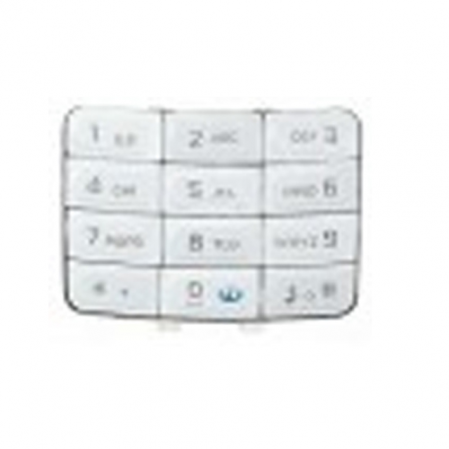 Teclado Interior Nokia 5200 Blanco