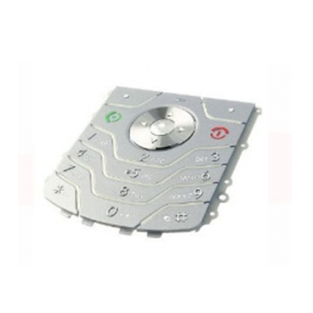 Teclado Motorola  L6 Plata