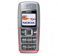 Teclado Nokia 1600 Plata