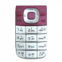 Teclado Nokia 2760 Plata/Rojo