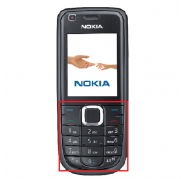 Teclado Nokia 3120 Classic Azul