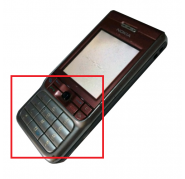 Teclado Nokia 3230 Rojo
