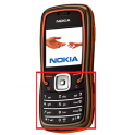 Teclado Nokia 5500 con Ventana Roja
