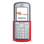 Teclado Nokia 6070 Plata