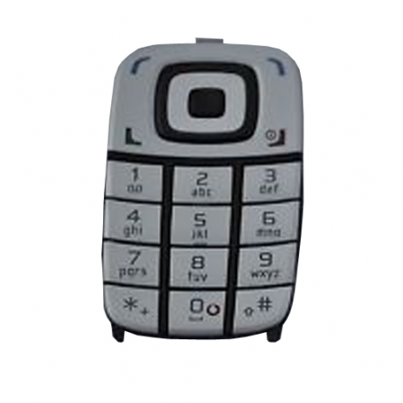 Teclado Nokia 6101 Plata