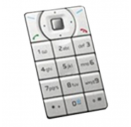 Teclado Nokia 6170 plata
