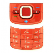Teclado Nokia Completo 6210n Navigator Rojo