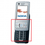 Teclado Nokia 6280 Plata