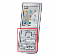 Teclado Nokia 6500 Classic Gris