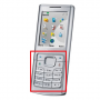 Teclado Nokia 6500 Classic Gris